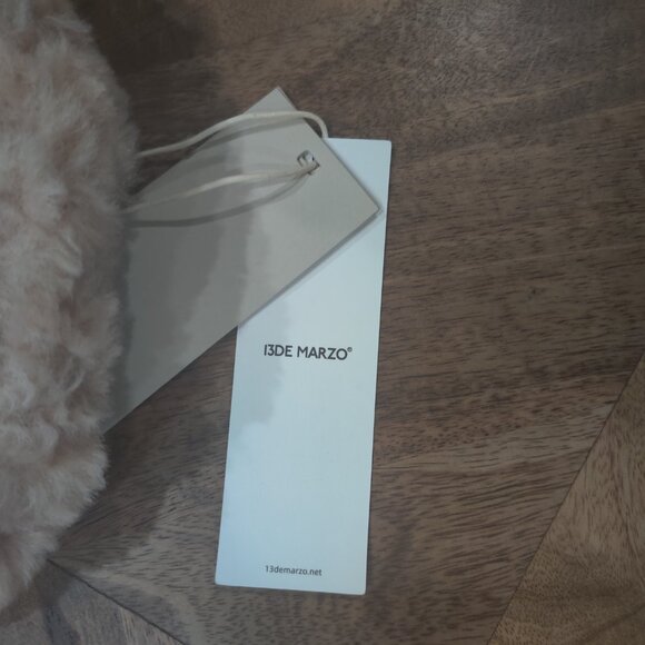 13DE MARZO Doozoo Beret Hat Khaki New OS - Picture 2 of 5